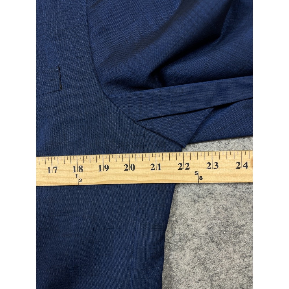 John Varvatos Star USA Blazer Blue 44R Sport Coat Jacket - Picture 13 of 16